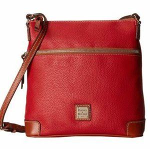 Dooney & Bourke Pebble Leather Crossbody (Red)